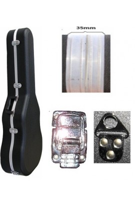 Estuche ABS Guitarra Clásica Foam y Aluminio Ancho Cibeles