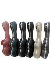 ABS Classical Guitar Case Grey Squares Carbon Grey/Black Cibeles