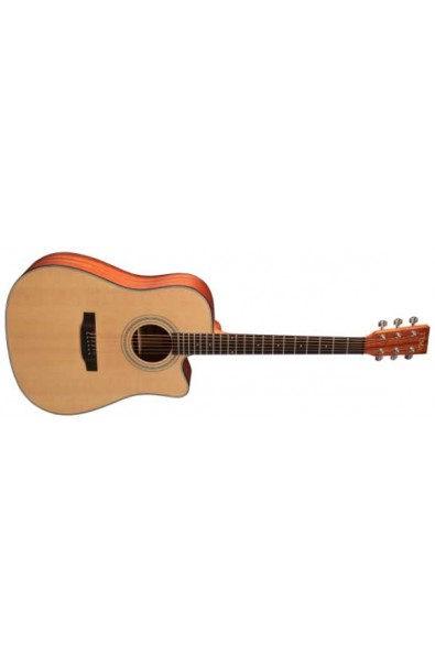Guitarra Acústica Tyma HFCE-60 SMAT