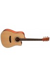 Guitarra Acústica Tyma HFCE-60 SMAT