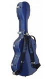 Estuche Fibra Guitarra Clásica Azul Cibeles