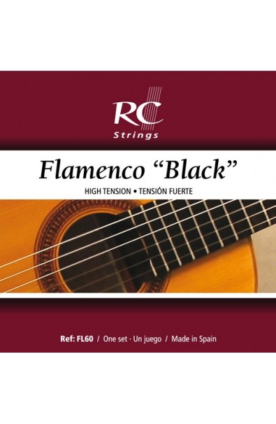 Juego de Cuerdas Royal Classics Flamenco Negro