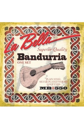 Juego de Cuerdas de Bandurria La Bella MB-550