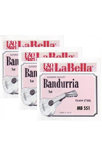 verbo Predecesor heroína Cuarta Cuerda de Bandurria La Bella MB-550 (2 unidades) - La Guitarrería de  Madrid