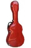 Estuche Fibra Guitarra Clásica Rojo Cibeles